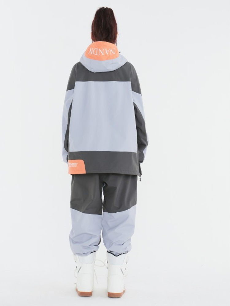 Bold Block 10K Colorblock Snow Pants – Unisex | NANDN
