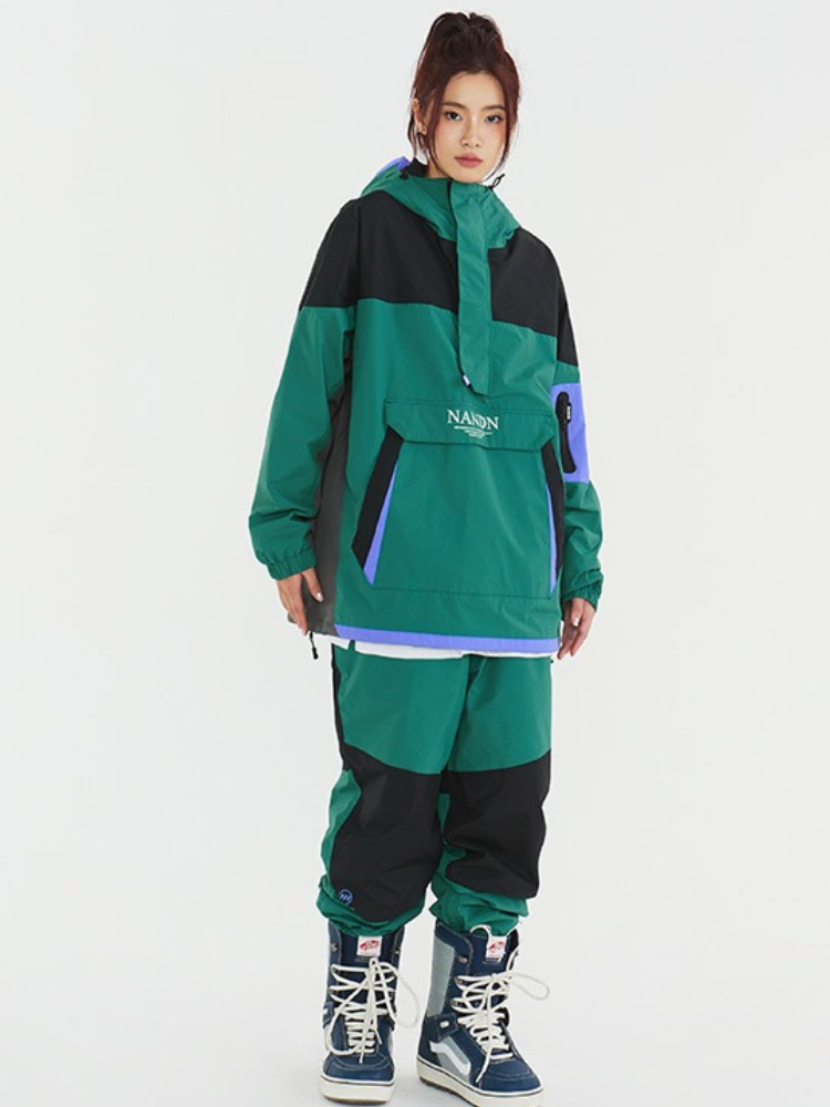 Bold Block 10K Colorblock Snow Pants – Unisex | NANDN