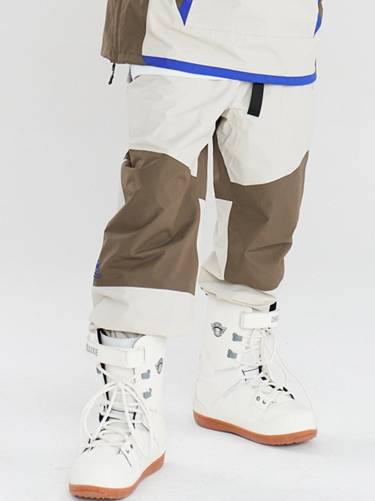 Bold Block 10K Colorblock Snow Pants – Unisex | NANDN