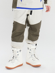 Bold Block 10K Colorblock Snow Pants – Unisex | NANDN