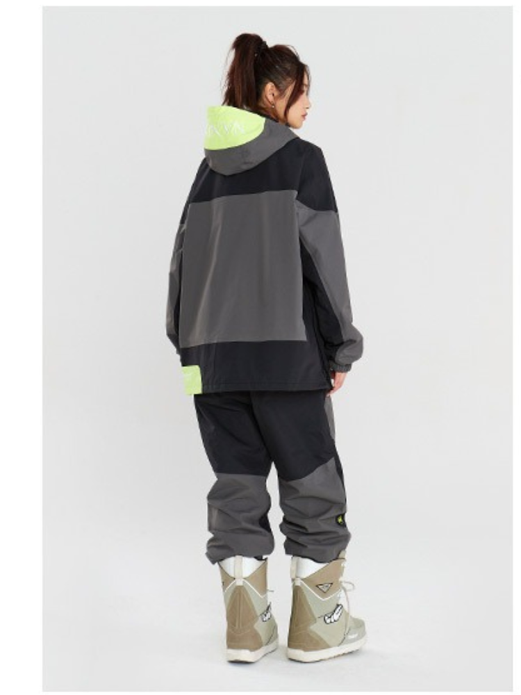 Bold Block 10K Colorblock Snow Pants – Unisex | NANDN