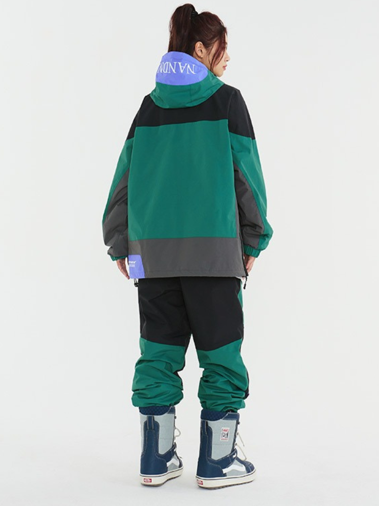 Bold Block 10K Colorblock Snow Pants – Unisex | NANDN