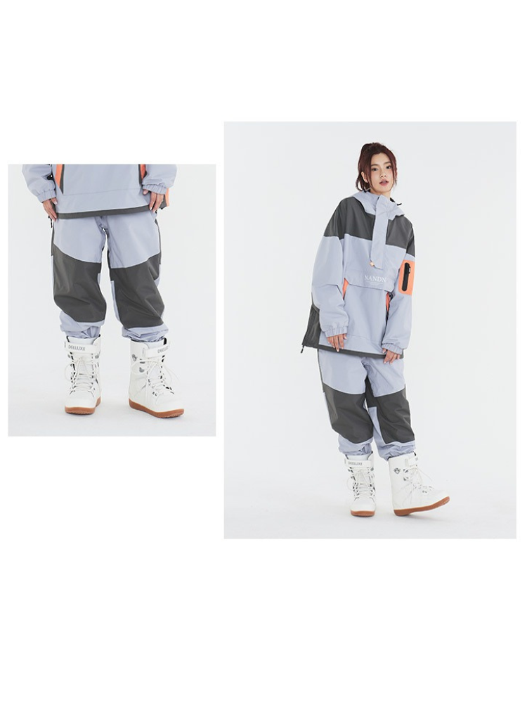 Bold Block 10K Colorblock Snow Pants – Unisex | NANDN