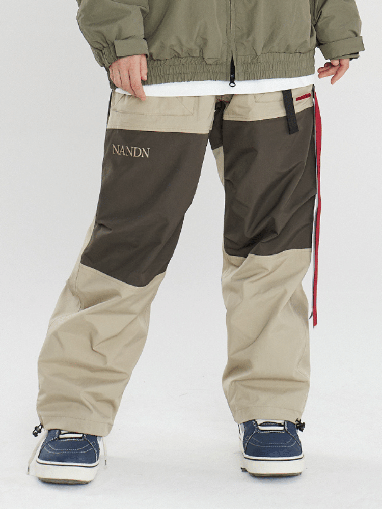 Century Colorblock 10K Snow Pants – Unisex | NANDN