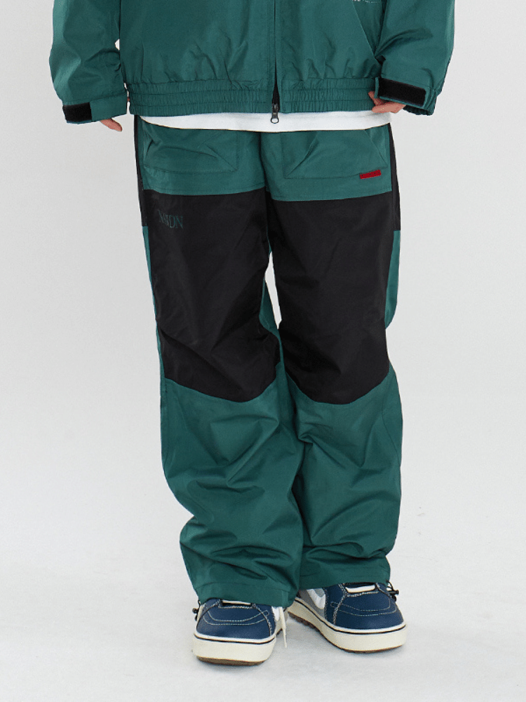 Century Colorblock 10K Snow Pants – Unisex | NANDN