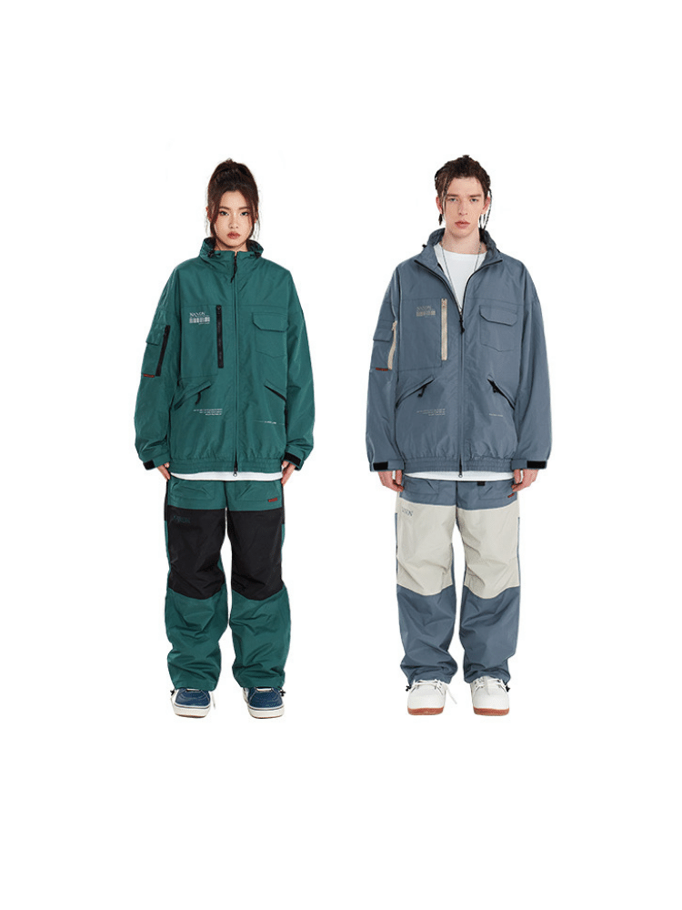 Century Colorblock 10K Snow Pants – Unisex | NANDN