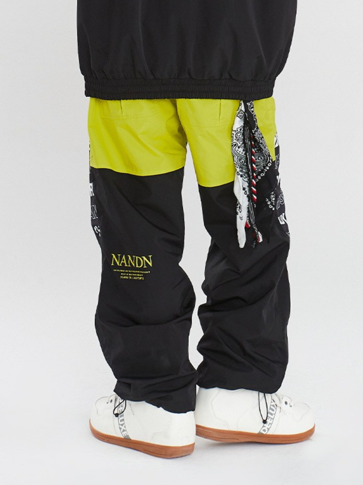Century Colorblock 10K Snow Pants – Unisex | NANDN