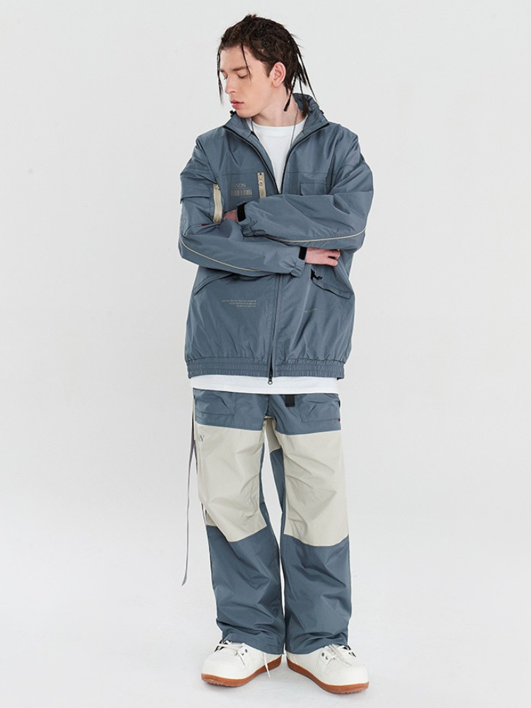 Century Colorblock 10K Snow Pants – Unisex | NANDN