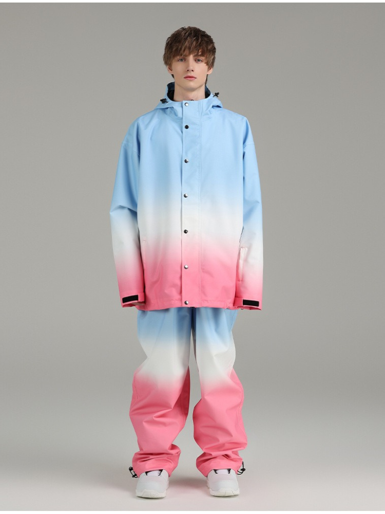 Searipe Gradient Ice Cream Snow Suit - Men's