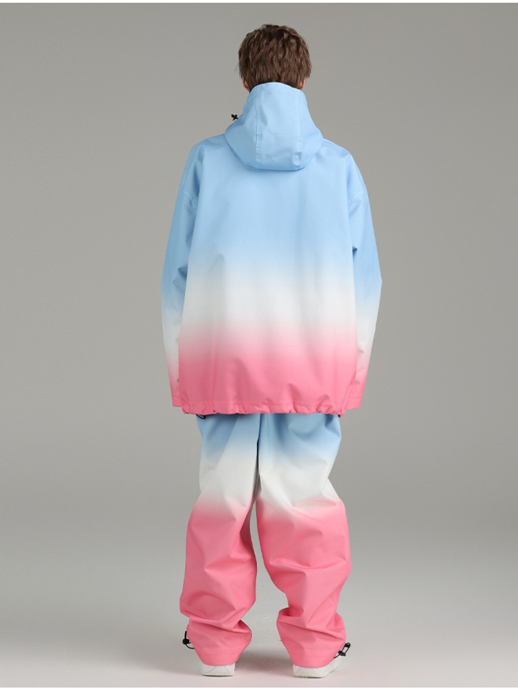 Gradient Ice Cream Snow Suit - Men's | Searipe