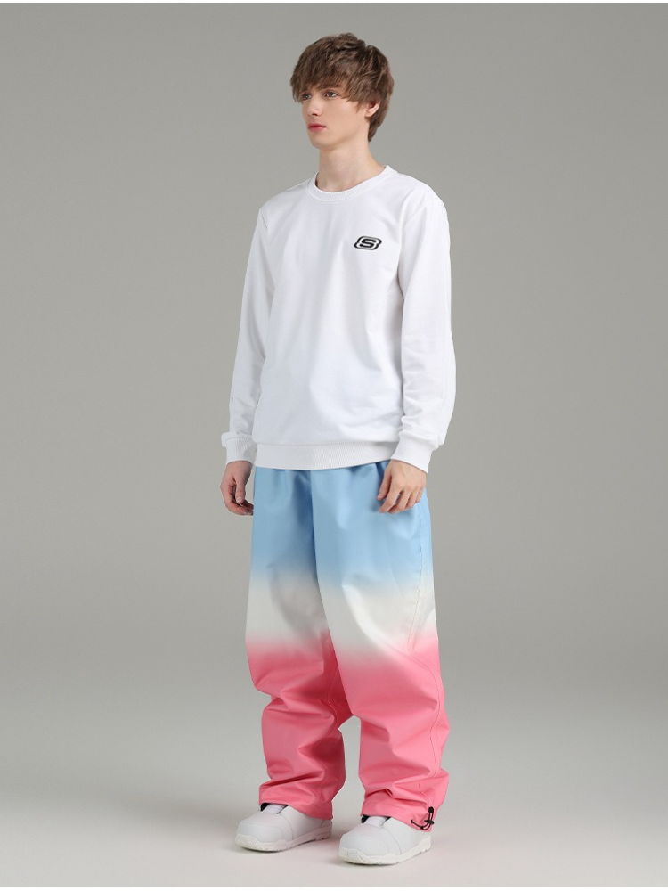 Gradient Ice Cream Snow Suit - Men's | Searipe
