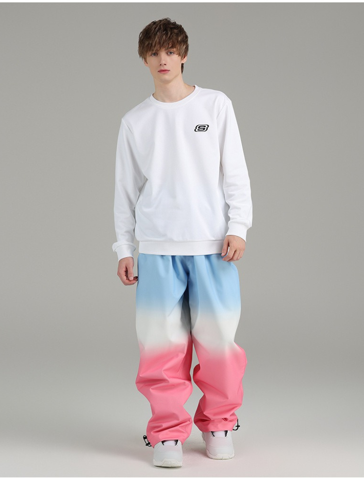 Gradient Ice Cream Snow Suit - Men's | Searipe