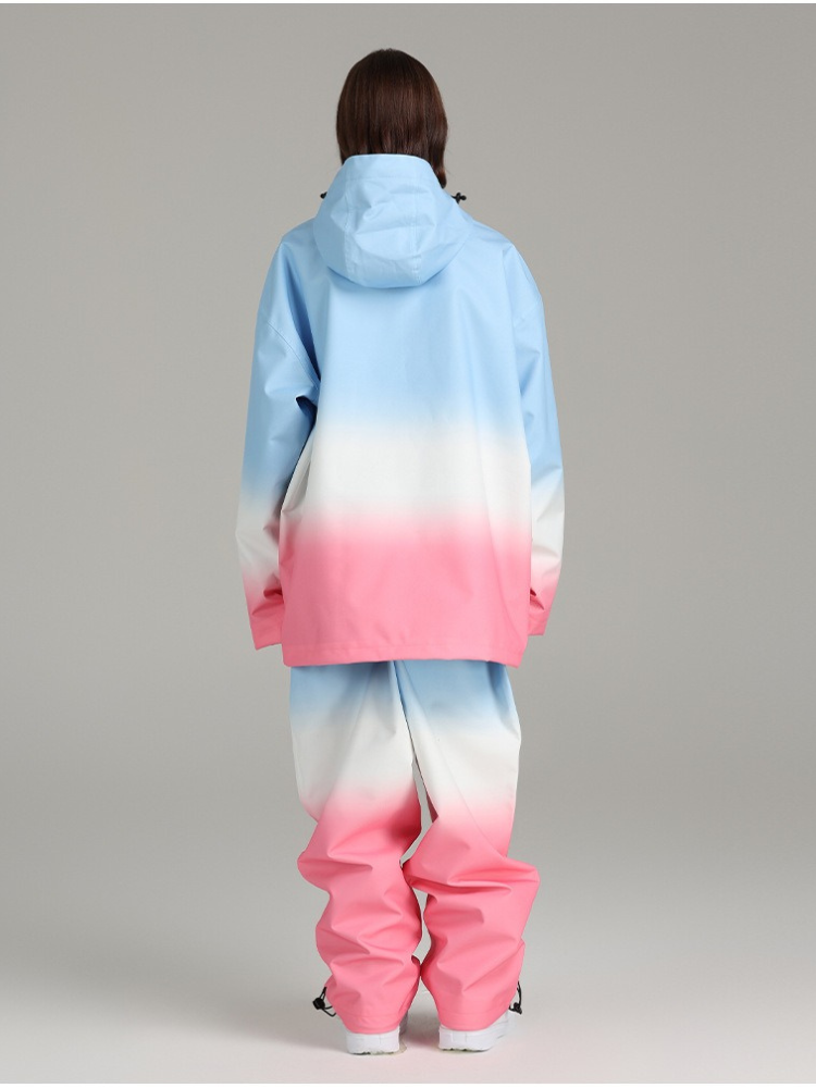 Gradient Ice Cream Snow Suit - Women's | Searipe