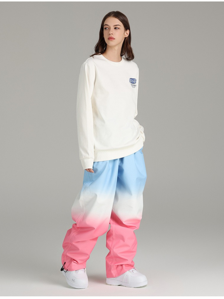 Gradient Ice Cream Snow Suit - Women's | Searipe