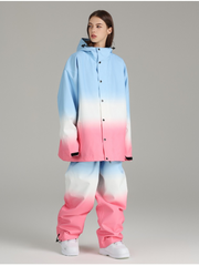 Gradient Ice Cream Snow Suit - Women's | Searipe