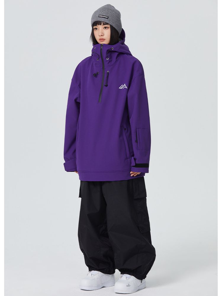 Basic Chic Half-zip Insulated Hoodie - Women's | Searipe