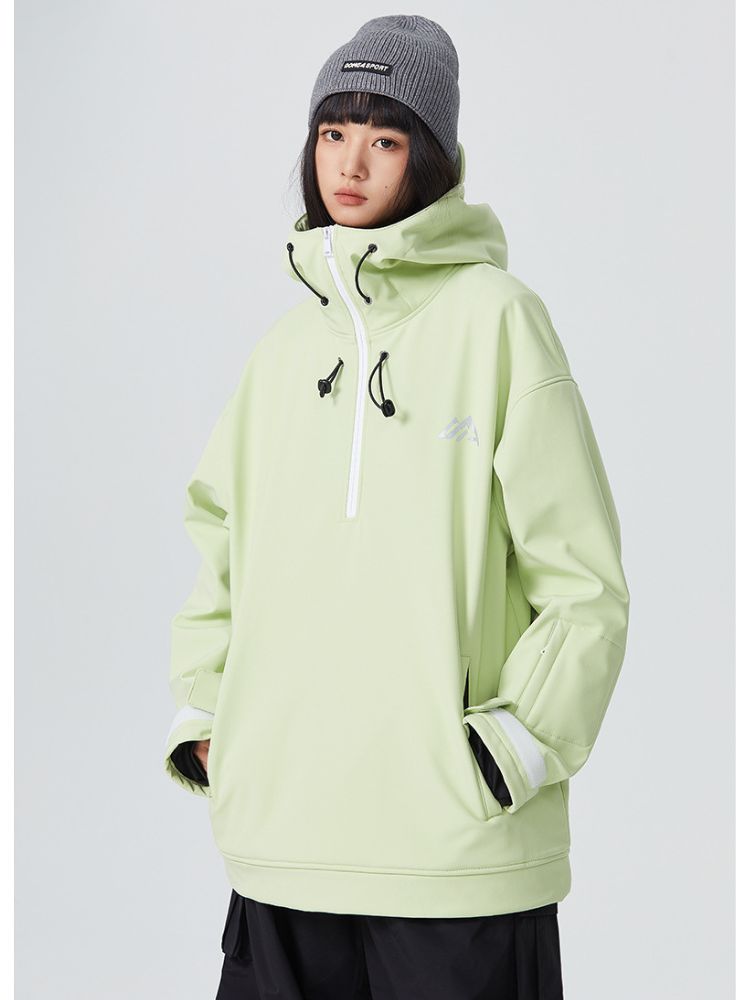 Basic Chic Half-zip Insulated Hoodie - Women's | Searipe