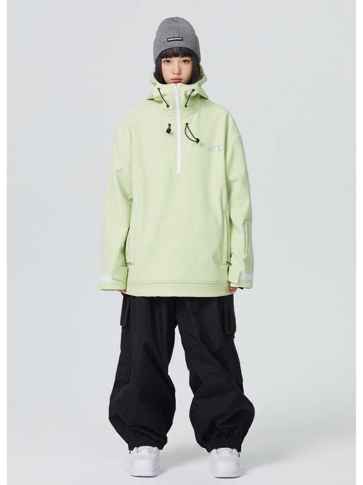 Basic Chic Half-zip Insulated Hoodie - Women's | Searipe