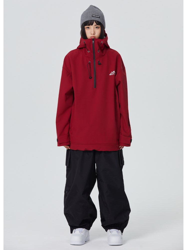 Basic Chic Half-zip Insulated Hoodie - Women's | Searipe