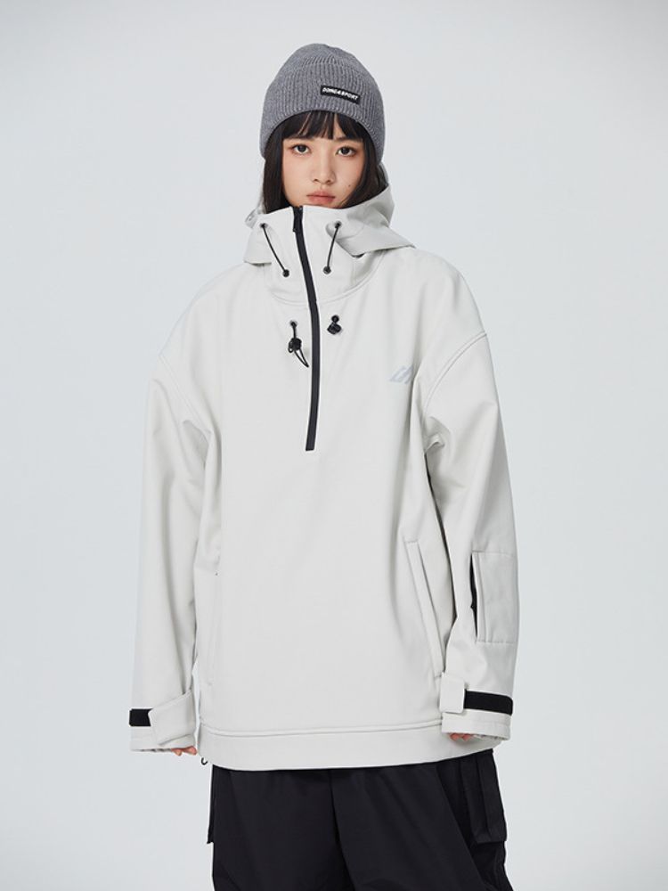 Basic Chic Half-zip Insulated Hoodie - Women's | Searipe