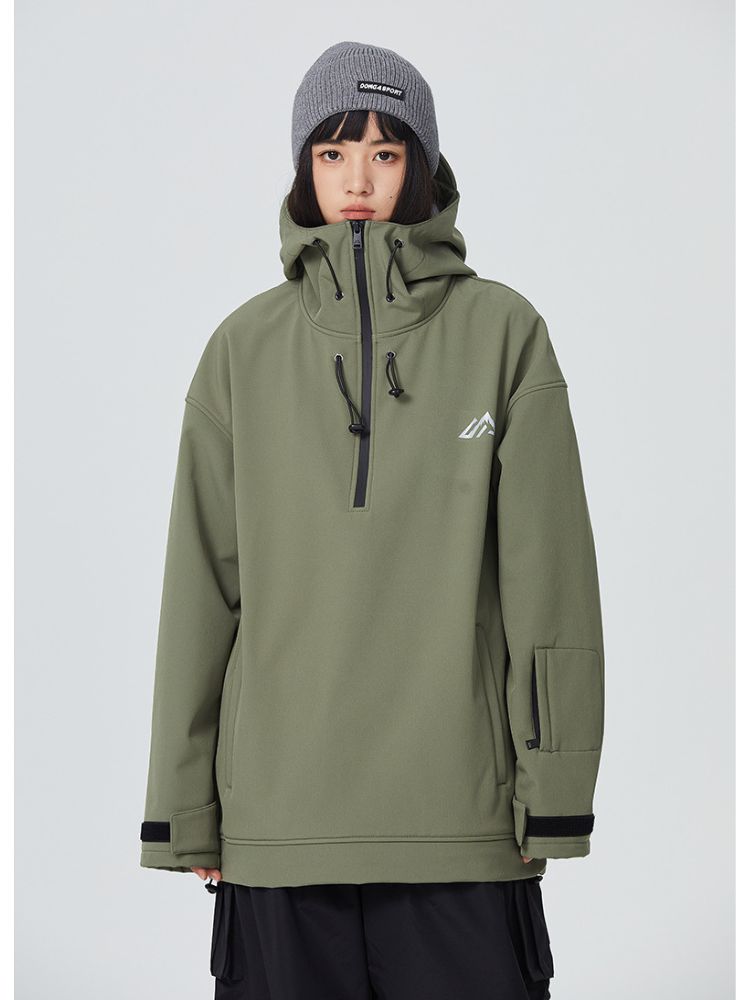 Basic Chic Half-zip Insulated Hoodie - Women's | Searipe