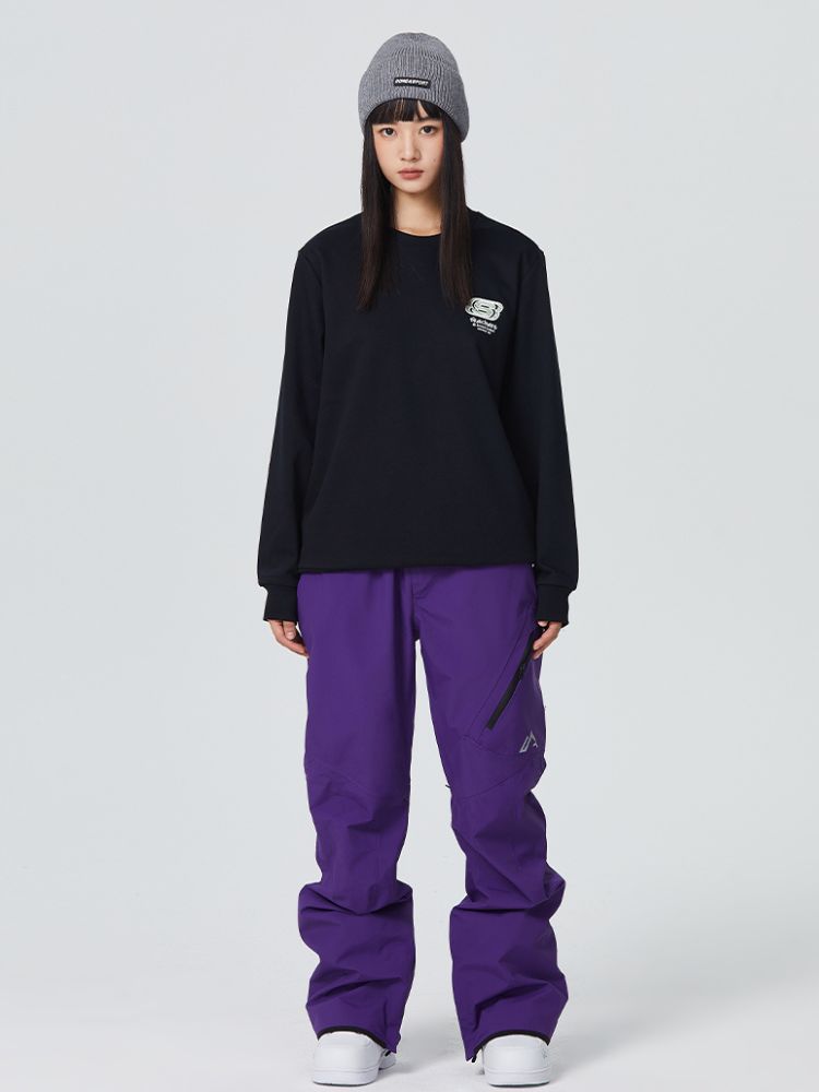 Diagonal Zipper Snow Pants - Women's | Searipe
