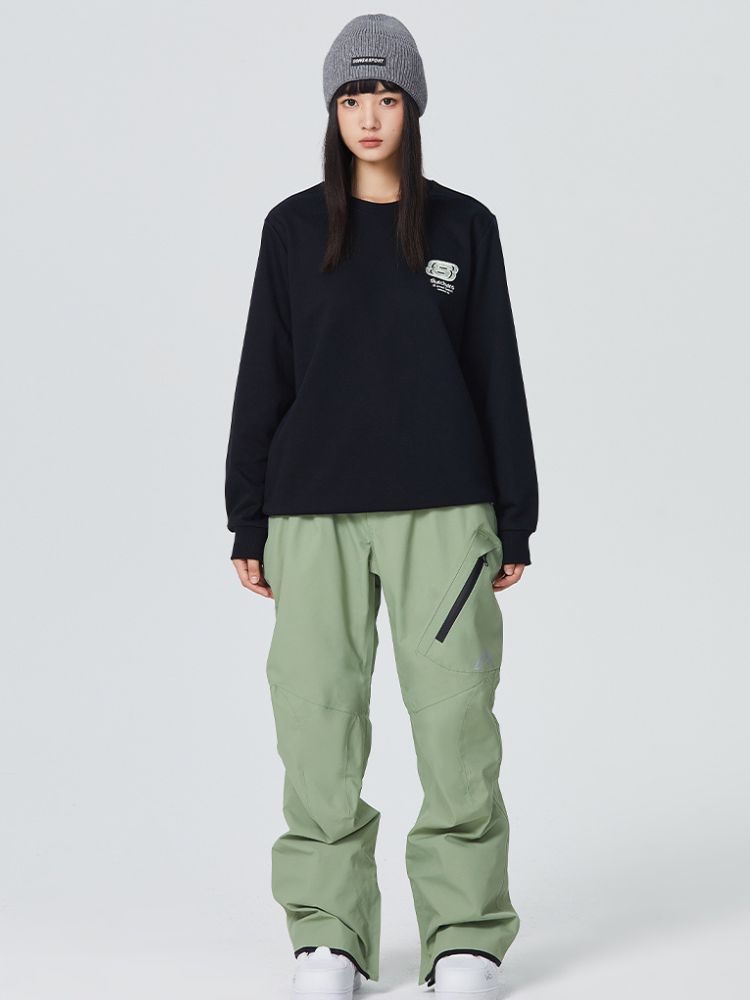 Diagonal Zipper Snow Pants - Women's | Searipe