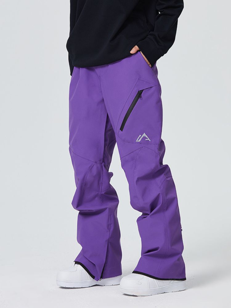 Diagonal Zipper Snow Pants - Women's | Searipe