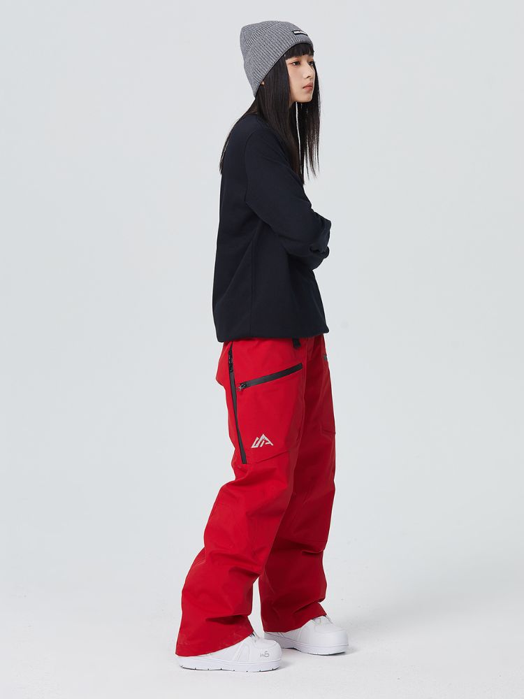 Side Zipper Snow Pants - Women's | Searipe