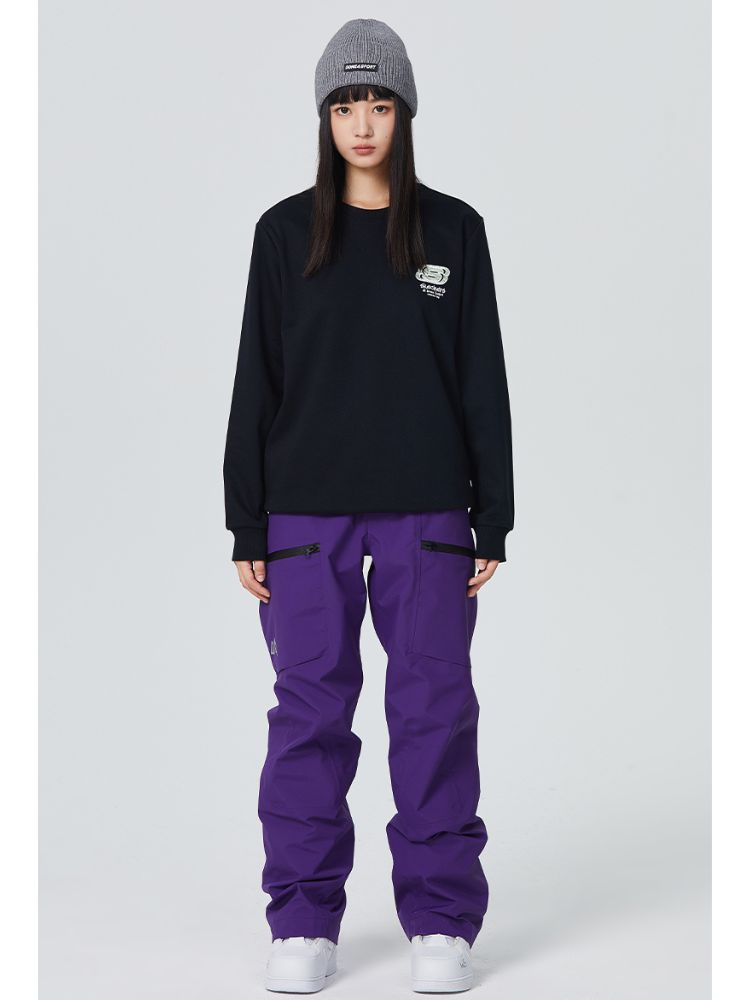Side Zipper Snow Pants - Women's | Searipe