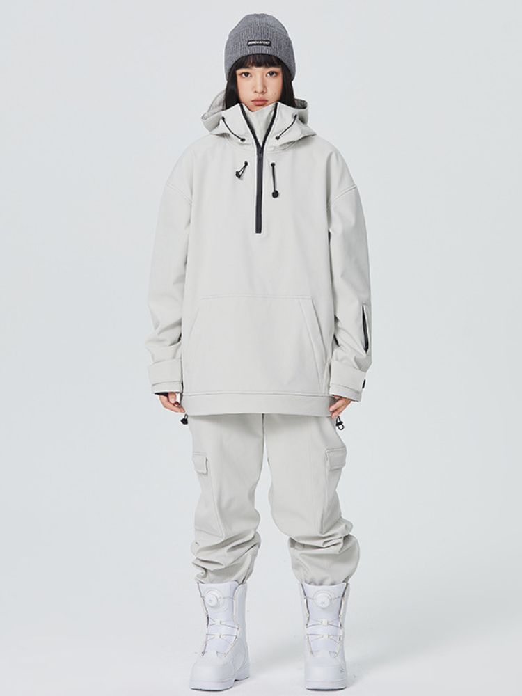 Stand-up Collar Snow Suit - Women's | Searipe