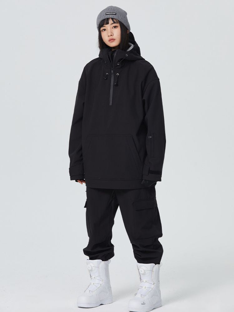 Stand-up Collar Snow Suit - Women's | Searipe