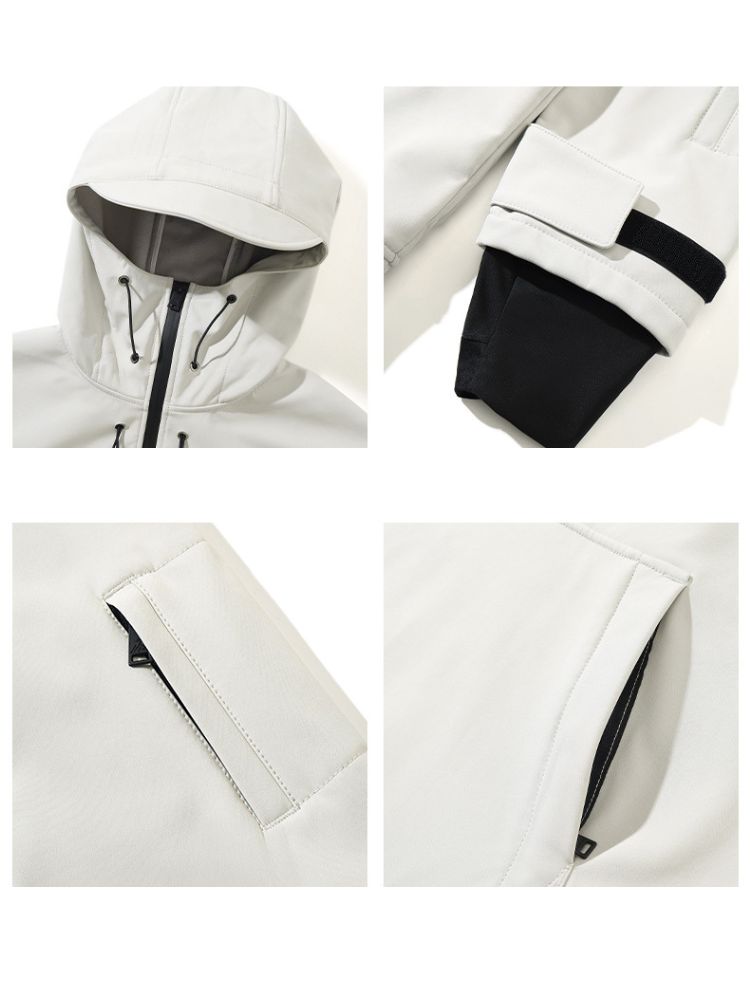 Stand-up Collar Snow Suit - Women's | Searipe