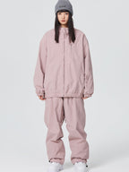 Baggy Style Monochrome Shell Snow Suit - Women's | Searipe