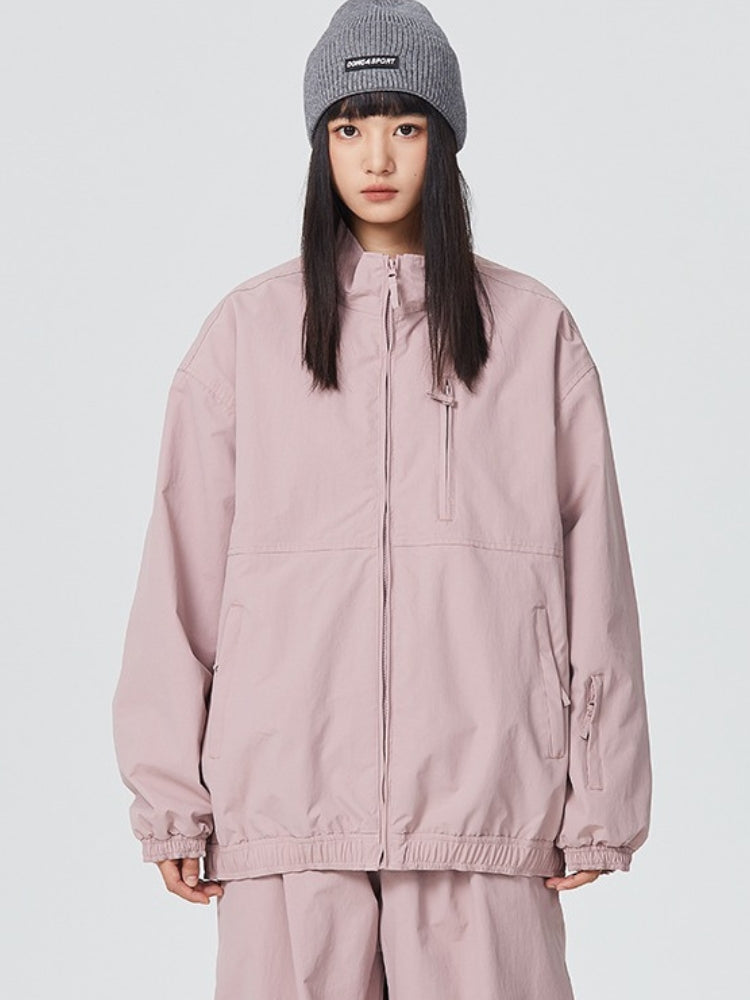 Searipe Baggy Style Monochrome Shell Snow Suit - Women's