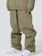 Baggy Style Monochrome Shell Snow Suit - Women's | Searipe
