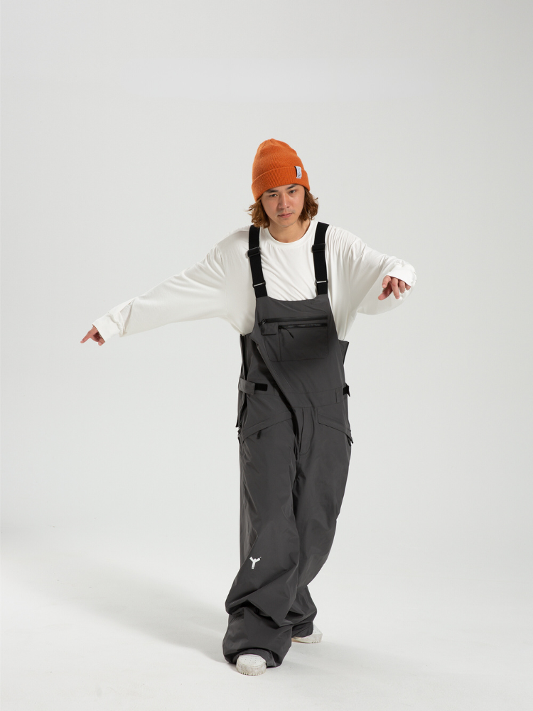 Winter Ticket Free Ride Bibs - Unisex Winter Ticket | Snowears.com